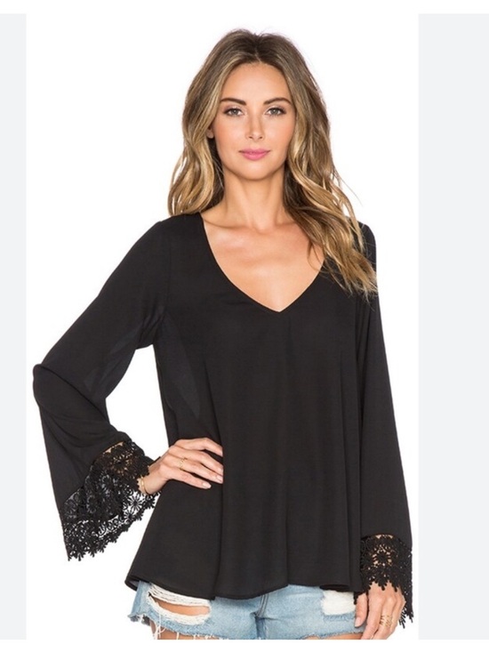 Show Me Your MuMu Tops - Show Me Your Mumu Mal Top in Black Crisp | REVOLVE Women’s